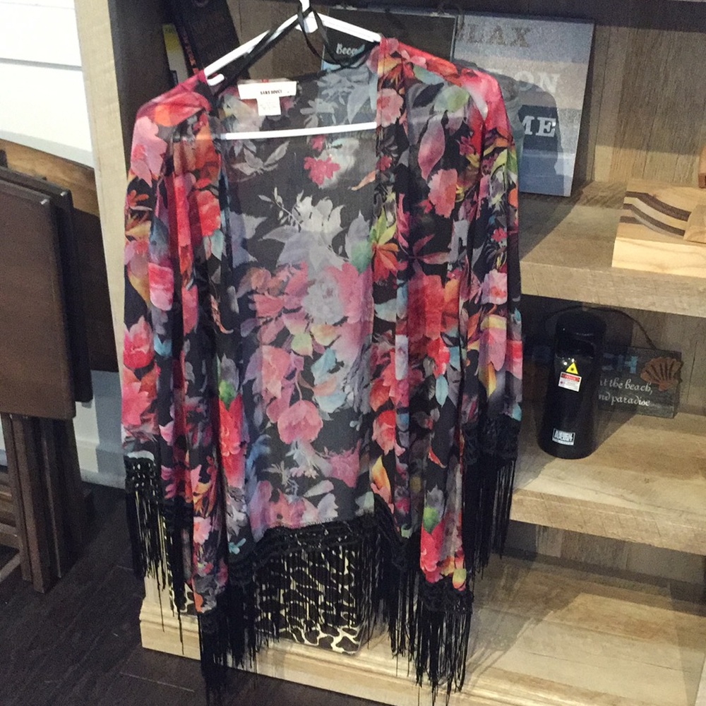 Floral kimono